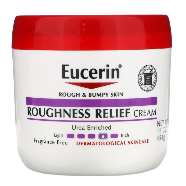 Eucerin, Roughness Relief Cream, Fragrance Free, 16 oz (454 g) - The Supplement Shop