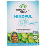 Organic India, Mindful Lift, Fermented Adaptogens, 15 Packs, 0.1 oz (3 g) Each - The Supplement Shop