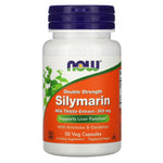 Now Foods, Double Strength Silymarin, 300 mg, 50 Veg Capsules - The Supplement Shop
