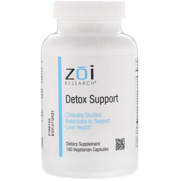 ZOI Research, Detox Support, 180 Vegetarian Capsules