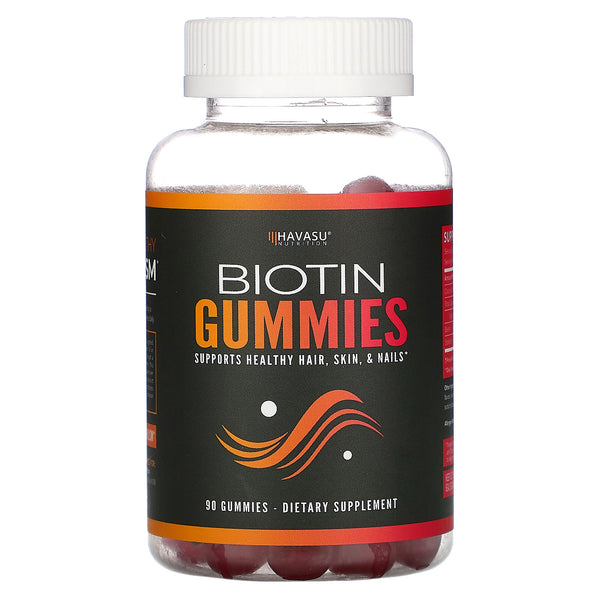 Havasu Nutrition, Biotin Gummies, 90 Gummies - The Supplement Shop