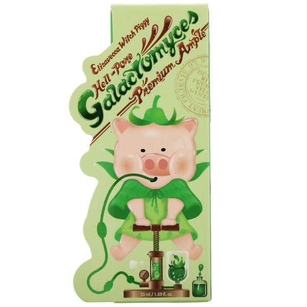 Elizavecca, Witch Piggy, Hell-Pore, Galactomyces Premium Ample, 1.69 fl oz (50 ml) - The Supplement Shop