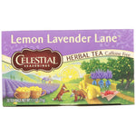 Celestial Seasonings, Herbal Tea, Lemon Lavender Lane, Caffeine Free, 20 Tea Bags, 1.1 oz (31 g) - The Supplement Shop