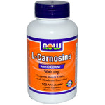 Now Foods, L-Carnosine, 500 mg, 100 Vcaps - The Supplement Shop