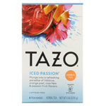Tazo Teas, Herbal Tea, Iced Passion, Caffeine-Free, 6 Tea Bags, 2.85 oz (81 g) - The Supplement Shop