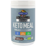 Garden of Life, Dr. Formulated Keto Meal Balanced Shake, Chocolate, 1.54 lbs (700 g) - The Supplement Shop