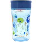 NUK, Magic 360, Magical Spoutless Cup, 12+ Months, Boy, 1 Cup, 10 oz (300 ml) - The Supplement Shop