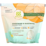 Grab Green, Cookware & Bakeware Cleaner Pods, Tangerine with Lemongrass, 15 Pods, 7.4 oz (210 g) - The Supplement Shop