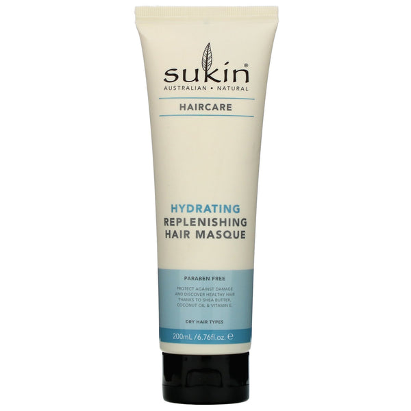 Sukin, Hydrating Replenishing Hair Masque, Haircare, 6.76 fl oz (200 ml) - The Supplement Shop