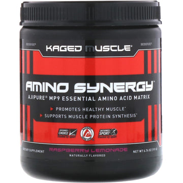 Kaged Muscle, Amino Synergy, Raspberry Lemonade, 6.74 oz (191 g)