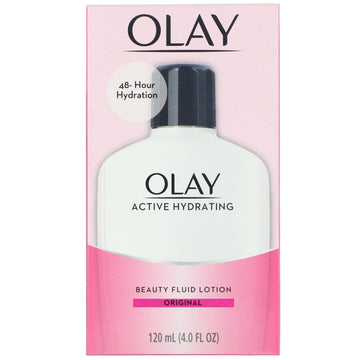 Olay, Active Hydrating, Beauty Fluid Lotion, Original, 4 fl oz (120 ml)