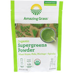 Amazing Grass, Organic SuperGreens Powder, 5.29 oz (150 g) - The Supplement Shop