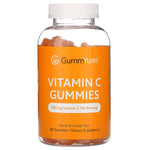 GummYum!, Vitamin C Gummies, Natural Tart Orange Flavor, 250 mg, 180 Gummies - The Supplement Shop