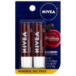 Nivea, Tinted Lip Care, Blackberry, 2 Pack, 0.17 oz (4.8 g) Each - The Supplement Shop