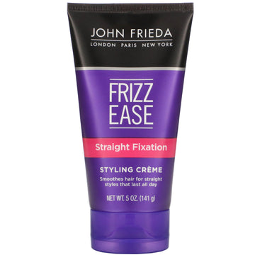 John Frieda, Frizz Ease, Straight Fixation, Styling Creme, 5 oz (141 g)