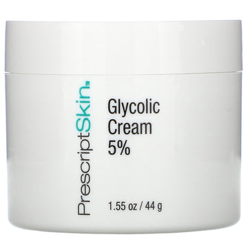 PrescriptSkin, Glycolic Acid Cream 5%, 1.55 oz (44 g)