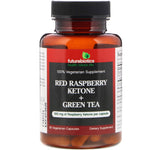 FutureBiotics, Red Raspberry Ketone + Green Tea, 60 Vegetarian Capsules - The Supplement Shop