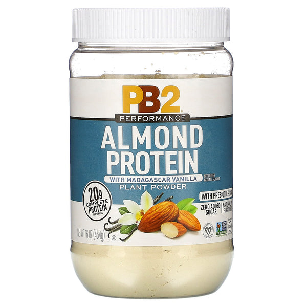 PB2 Foods, Almond Protein with Madagascar Vanilla, 16 oz (454 g) - The Supplement Shop