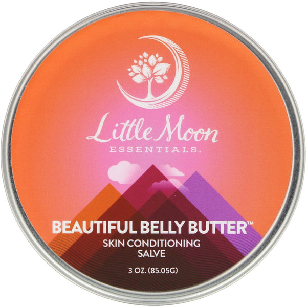 Little Moon Essentials, Beautiful Belly Butter, Skin Conditioning Salve, 3 oz (85.05 g) - The Supplement Shop