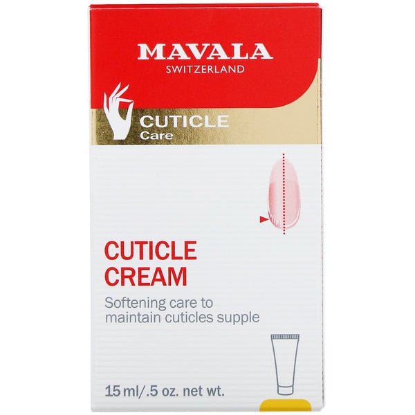 Mavala, Cuticle Cream, 0.5 oz (15 ml) - The Supplement Shop