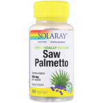 Solaray, Organically Grown Saw Palmetto, 555 mg, 100 VegCaps - The Supplement Shop