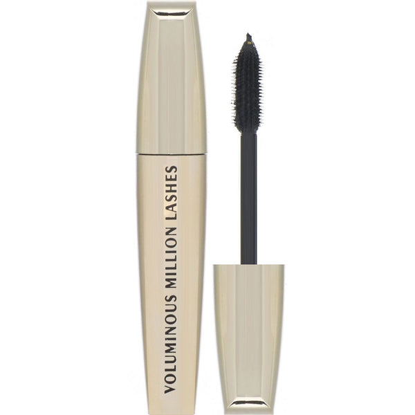 L'Oreal, Voluminous Million Lashes Mascara, 635 Blackest Black, 0.3 fl oz (9 ml) - The Supplement Shop