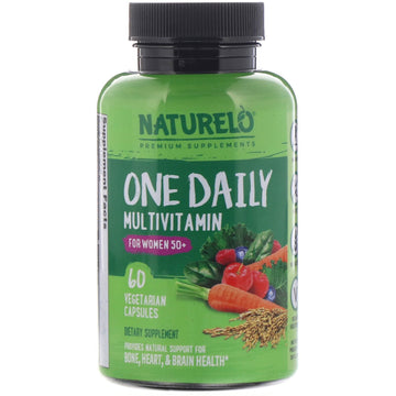 NATURELO, One Daily Multivitamin for Women 50+, 60 Vegetarian Capsules
