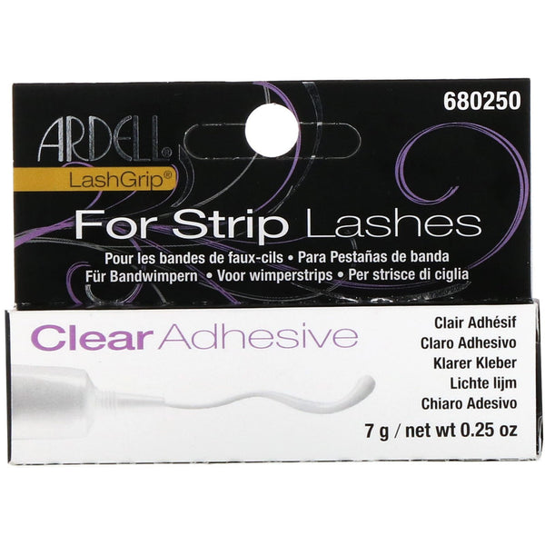 Ardell, LashGrip, For Strip Lashes, Clear Adhesive, .25 oz (7 g) - The Supplement Shop