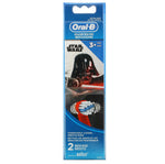 Oral-B, Kids, Star Wars, Replacement Brush Heads, Extra Soft, 3+ Years, 2 Brush Heads - The Supplement Shop
