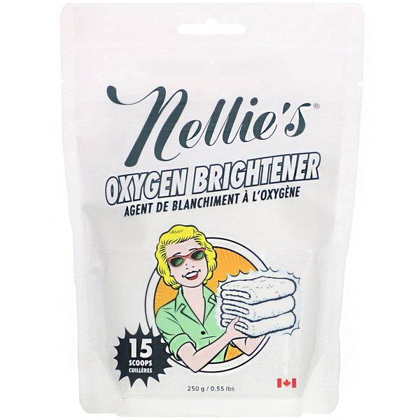 Nellie's, Oxygen Brightener, 15 Scoops, 0.55 lbs (250 g) - The Supplement Shop