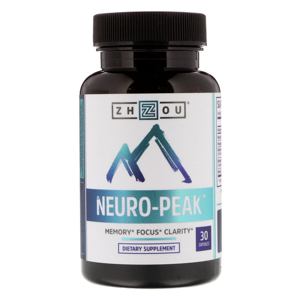Zhou Nutrition, Neuro-Peak, 30 Capsules - The Supplement Shop