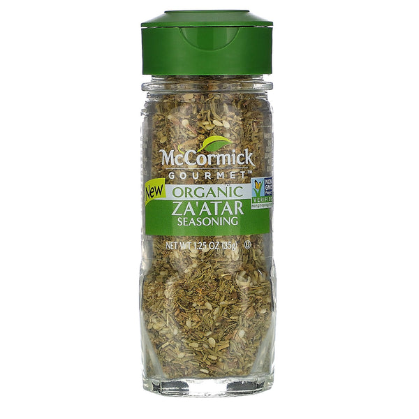 McCormick Gourmet, Organic Za'atar Seasoning, 1.25 oz (35 g) - The Supplement Shop