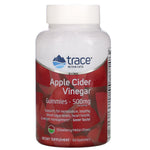 Trace Minerals Research, Apple Cider Vinegar Gummies, Strawberry Melon Flavor, 500 mg, 60 Gummies - The Supplement Shop