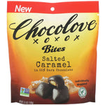 Chocolove, Bites, Salted Caramel in 55% Dark Chocolate, 3.5 oz (100 g) - The Supplement Shop
