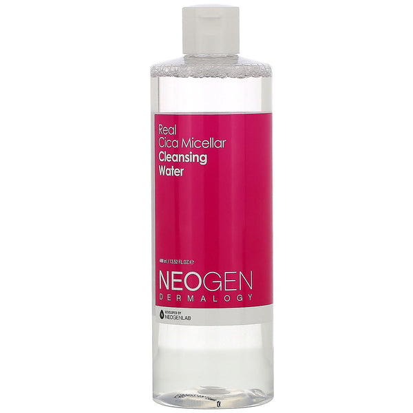 Neogen, Real Cica Micellar Cleansing Water, 13.52 fl oz (400 ml) - The Supplement Shop