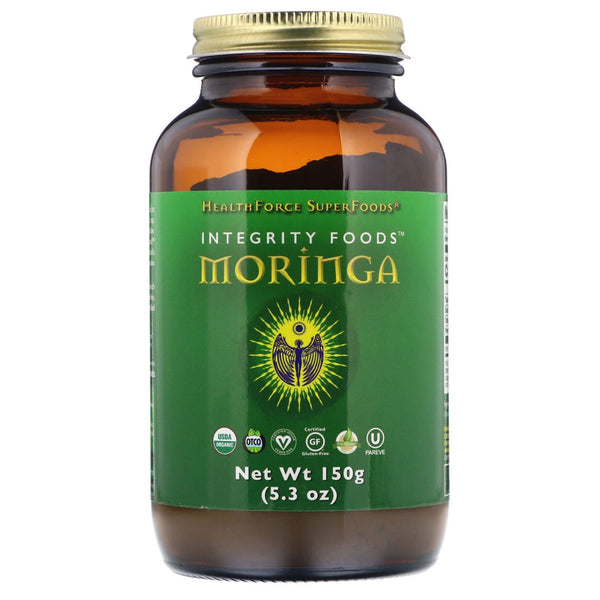 HealthForce Superfoods, Integrity Foods, Moringa, 5.3 oz (150 g) - The Supplement Shop