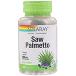 Solaray, Saw Palmetto Whole Berry, 580 mg, 180 VegCaps - The Supplement Shop