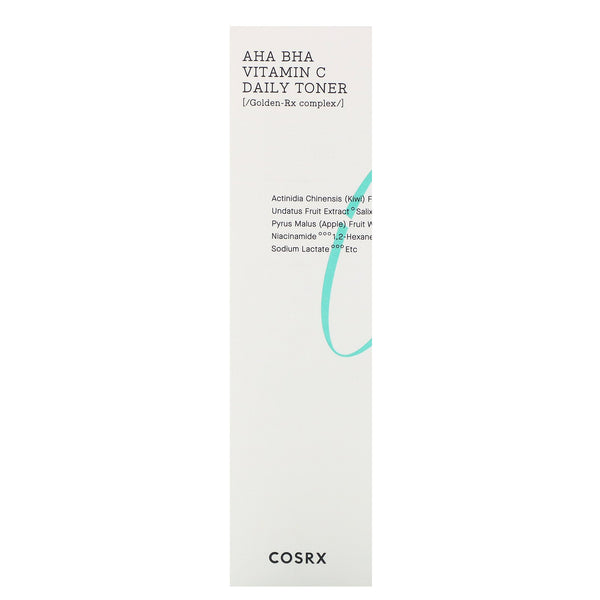 Cosrx, Refresh, AHA BHA Vitamin C Daily Toner, 5.07 fl oz (150 ml) - The Supplement Shop