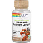 Solaray, Organically Grown Fermented Mushroom Complete, 600 mg, 60 VegCaps - The Supplement Shop
