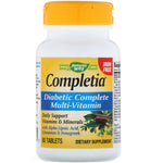 Nature's Way, Completia, Diabetic Complete Multi-Vitamin, Iron Free, 60 Tablets - The Supplement Shop