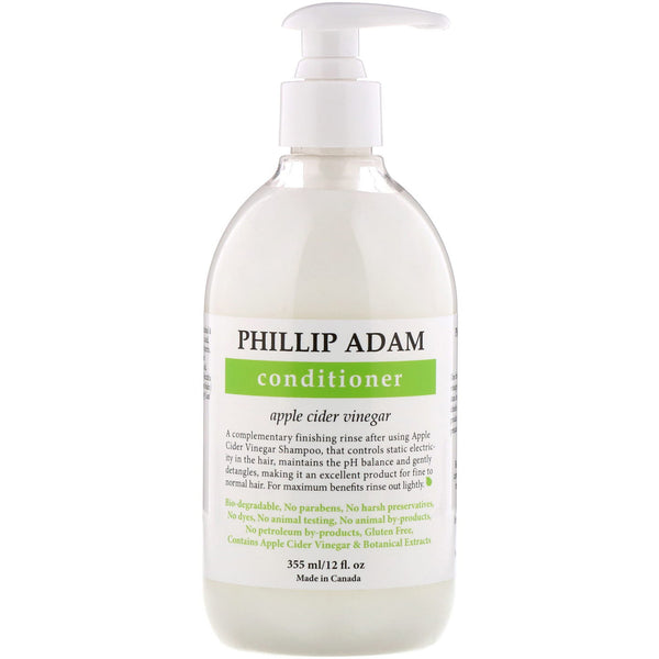 Phillip Adam, Conditioner, Apple Cider Vinegar, 12 fl oz (355 ml) - The Supplement Shop