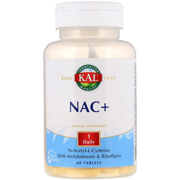 KAL, NAC+, 60 Tablets - The Supplement Shop