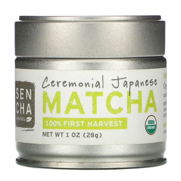 Sencha Naturals, Ceremonial Japanese Matcha, 1 oz (28 g) - The Supplement Shop
