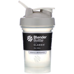 Blender Bottle, Classic With Loop, Pebble Grey, 20 oz - The Supplement Shop