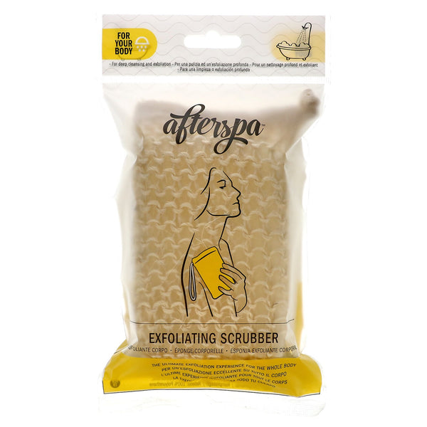 AfterSpa, Exfoliating Scrubber, 1 Scrubber - The Supplement Shop