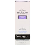 Neutrogena, Oil Free Moisture, Ultra-Gentle Facial Moisturizer, Sensitive Skin, 4 fl oz (118 ml) - The Supplement Shop