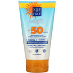 Kiss My Face, Baby's First Kiss, Broad Spectrum Mineral Sunscreen Lotion, SPF 50, 4 fl oz (118 ml) - The Supplement Shop