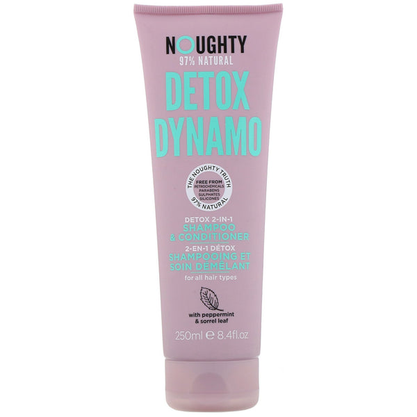 Noughty, Detox Dynamo, 2-in-1 Shampoo + Conditioner, 8.4 fl oz (250 ml) - The Supplement Shop