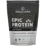 Sprout Living, Epic Protein, Organic Plant Protein + Superfoods, Real Sport, 1.1 lb (494 g) - The Supplement Shop