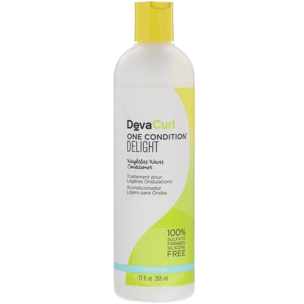 DevaCurl, One Condition, Delight, Weightless Waves Conditioner, 12 fl oz (355 ml) - The Supplement Shop